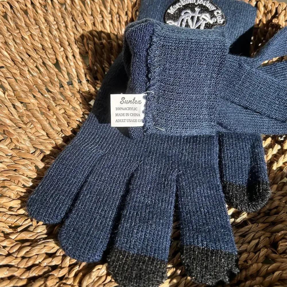 NEW Maryland Jockey Club Winter Gloves with Texting Tips - Adults